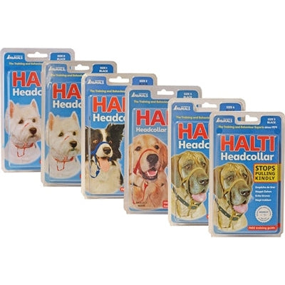 The Company Of Animals Company Of Animals Halti Headcollar Zwart