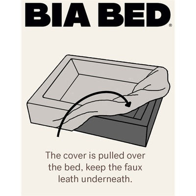 Bia Bed Rib Hoes Hondenmand Zand