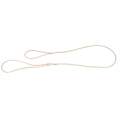 Hunter Showlijn Rond Leer Naturel