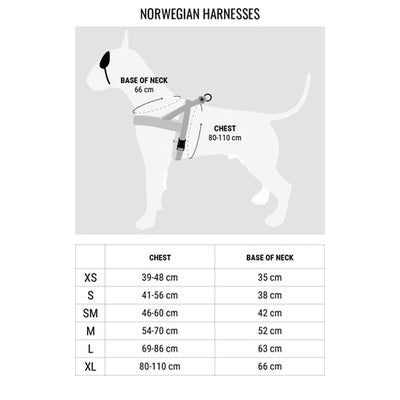 Morso Norwegian Hondentuig Gerecycled Full Metal Dog Bruin
