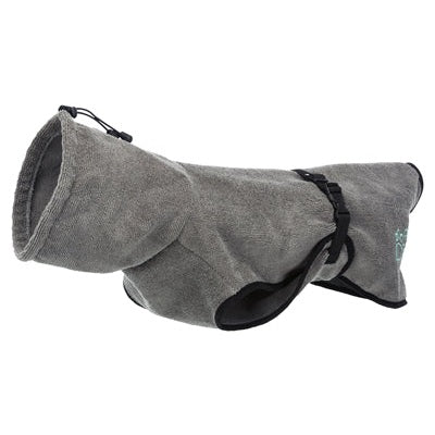 Trixie Badjas Hond Badstof Grijs