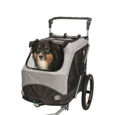 Trixie Hondenfietskar Opvouwbaar Grijs