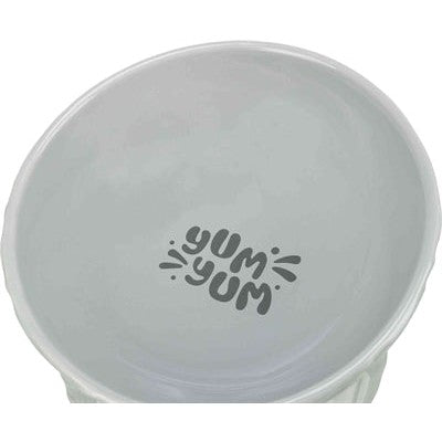 Trixie Verhoogde Voerbak / Waterbak Keramiek Grijs