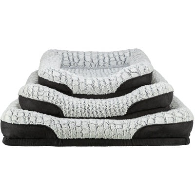 Trixie Vital Hondenmand Lino Hoekig Zwart / Grijs